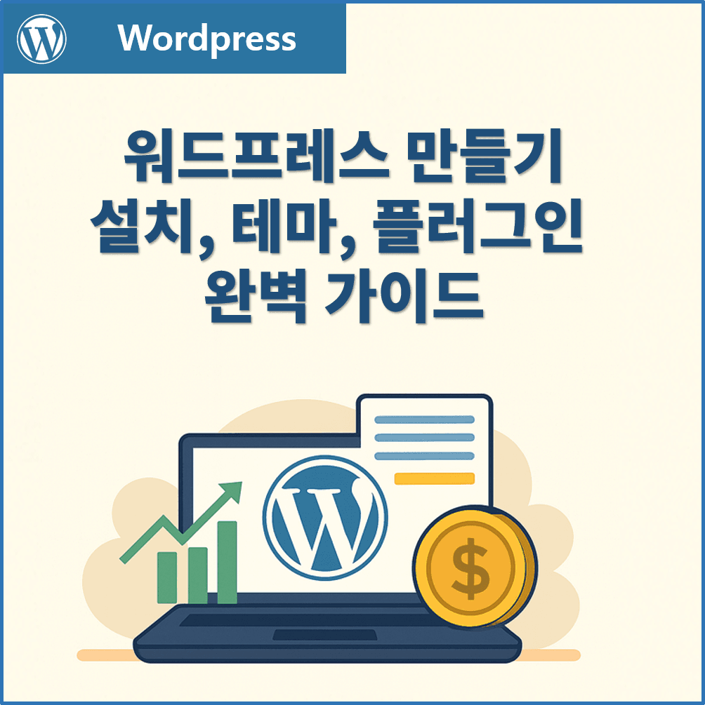 워드프레스 블로그 만들기